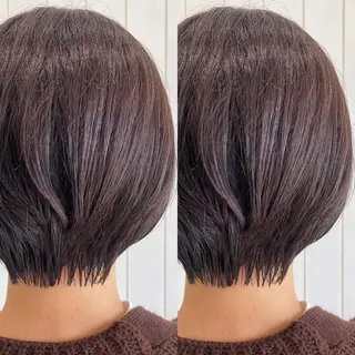 ショート Snaly カラー特化ページのヘアスタイル