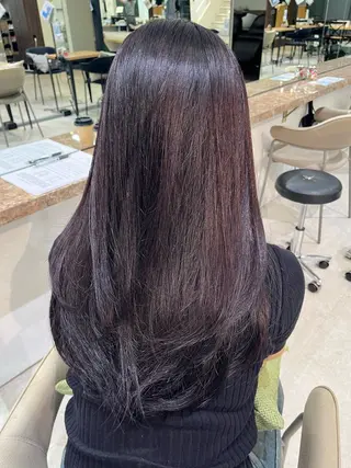 ロング カラー 似合わせ×透明感カラ ーなら🎀マリアのヘアスタイル