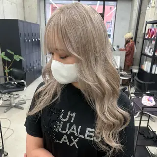 ロング 福田 彩心のヘアスタイル