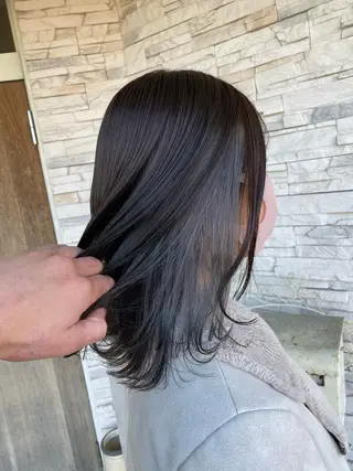ミディアム 大橋 聖哉のヘアスタイル