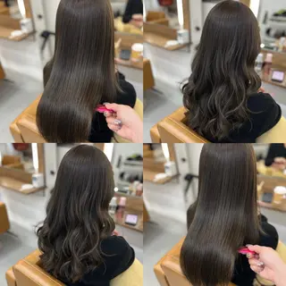 セミロング カラー ヘアアレンジ COMOREVI hair salon所属・KANA🌿透明感/ レイヤーcut🌿のヘアスタイル