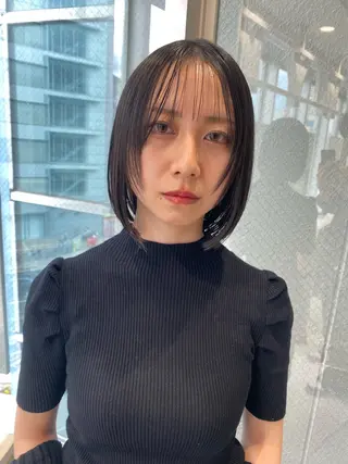 ショート 艶髪 森田/嵩士のヘアスタイル