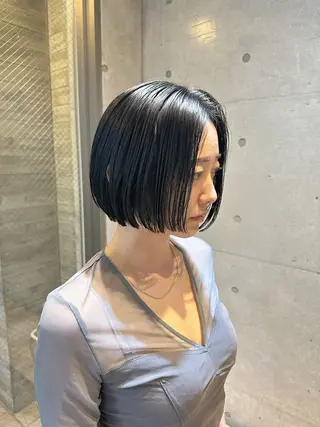 ショート カラー ショートカット/ パーマ/齋藤大貴のヘアスタイル