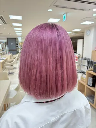 カラー 🎀暖色カラー/透明 感カラー/ひな🎀のヘアスタイル