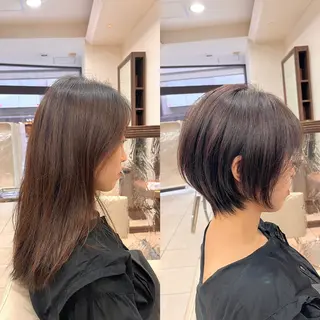 ショート ✨髪質改善・縮毛矯正 専門美容室マーベルのヘアスタイル