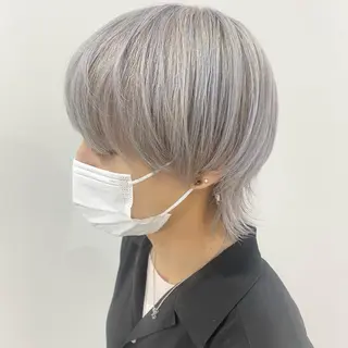 ショート カラー マンツーマン女性 美容師 奏のヘアスタイル