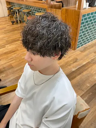 ショート パーマ メンズ 🔥メンズ特化パーマ 🦖増田弘明🦖のヘアスタイル