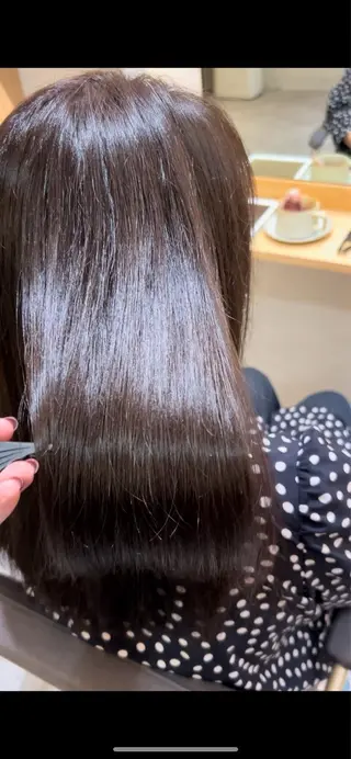 ロング カラー 長濱 奏のヘアスタイル