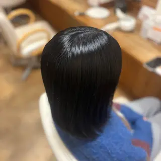 カラー Beam 深澤のヘアスタイル