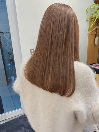 セミロング カラー bnd_bnd アイのヘアスタイル