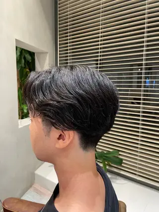 メンズ 溝口 右京のヘアスタイル
