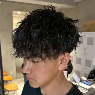 ショート パーマ elimabyfif th調布🌙キホ🌙のヘアスタイル