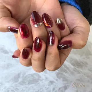 ネイル Rio 𓍼のネイルデザイン