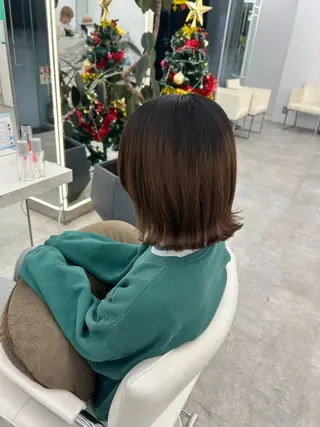 ミディアム はるか/透明感カラー /ヘアアレンジ🤍のヘアスタイル