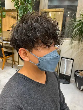 ショート パーマ AO hair studio所属・minami ♡のヘアスタイル