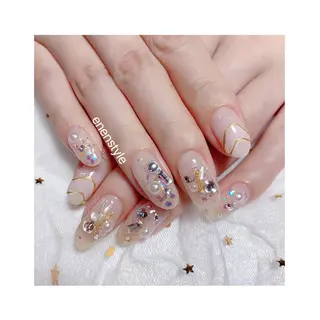 ショート ネイル 👑enen style👑のネイルデザイン