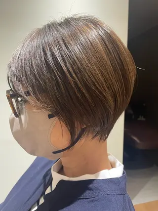 ショート くびれミディアム/似 合わせ/鎌倉/edAのヘアスタイル