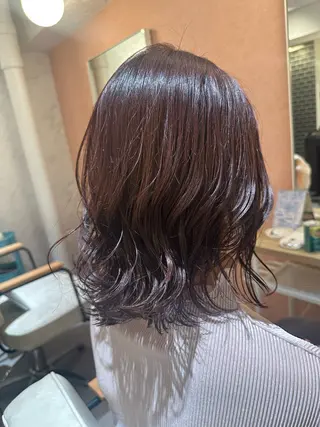 ミディアム カラー 滝口 江梨🔅のヘアスタイル