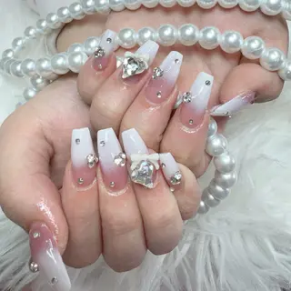 ネイル 🎀nana🫧 ワンホンネイル🎀のネイルデザイン