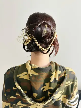 ヘアアレンジ Kureha/ネイル トレンドヘアのネイルデザイン