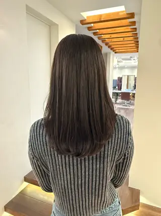 ミディアム カラー パーマ無料モデル様 募集中💖ゆりのヘアスタイル