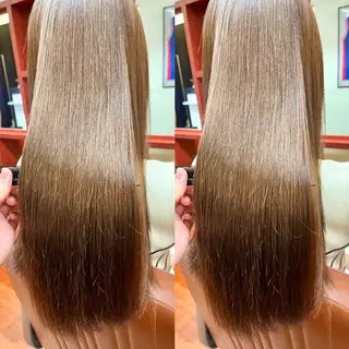 ロング カラー 髪質改善/縮毛矯正 seiyaのヘアスタイル