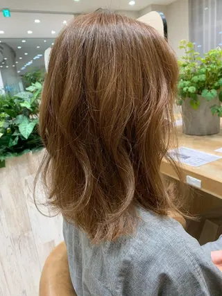 ミディアム ヘアアレンジ 松村 知香のヘアスタイル