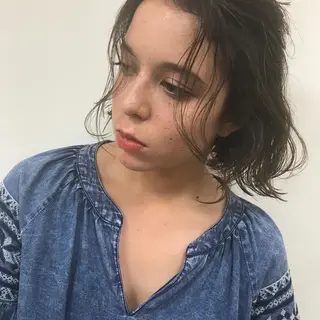 ショート 滝島 真帆のヘアスタイル