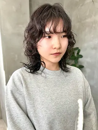 ショート パーマ tetohair 森田浩平のヘアスタイル