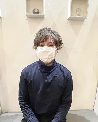 ショート パーマ メンズ 韓国ヘア/ 古川のヘアスタイル