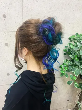 ロング 京都最安価エクステ muuka🦋のヘアスタイル