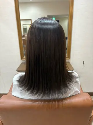 ミディアム カラー 堀 のえかのヘアスタイル