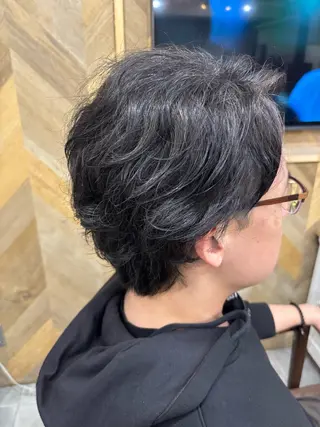 パーマ メンズ ❄️中野侑香❄️ ハイライト/ブリーチのヘアスタイル