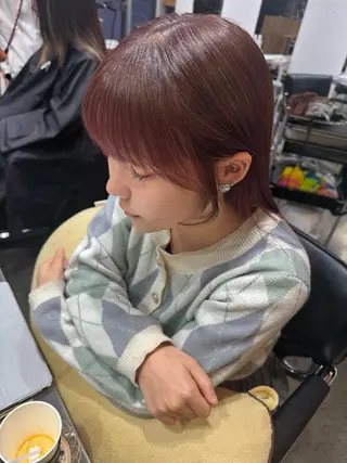 ロング カラー 新宿 似合わせカラー HINAのヘアスタイル