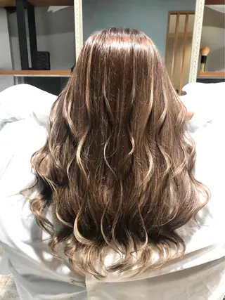ロング カラー . NANAのヘアスタイル