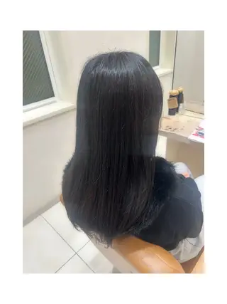 セミロング カラー 透明感＆艶カラー✨️ Honokaのヘアスタイル