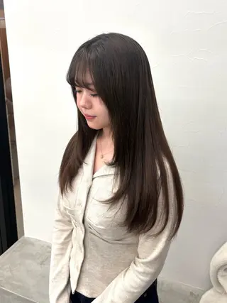 ロング 🌙透明感カラー ×カット リナ🌙のヘアスタイル