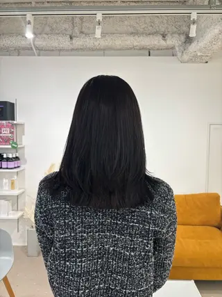 セミロング カラー 似合わせ美髪ヘア✨ 天王寺．阿倍野🌈のヘアスタイル