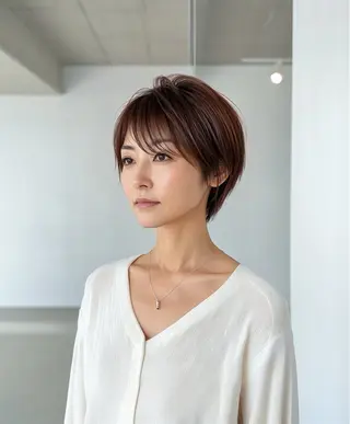 ショート 🫧似合わせショート イシダ🫧のヘアスタイル