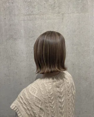 ミディアム はまべ です☆のヘアスタイル