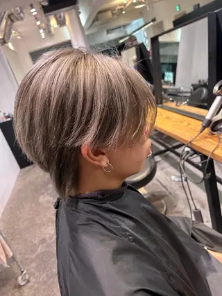 メンズ 縮毛矯正 宮本晃成のヘアスタイル