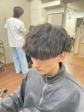 パーマ メンズ RITSUKI横浜 メンズ特化😎のヘアスタイル