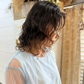 ミディアム パーマ －LOMARLIE－ YUKIのヘアスタイル