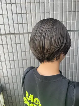 ショート カラー メンズ 野町好花 レイヤー/髪質改善のヘアスタイル