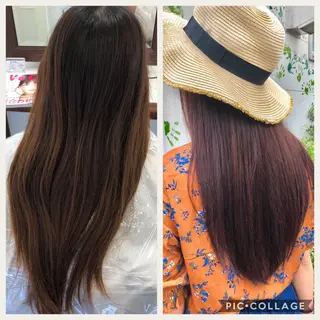 ロング カラー 🫧髪質改善×艶髪 🫧根本泰成🫧のヘアスタイル