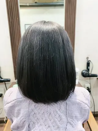 ミディアム 木村 瞬のヘアスタイル