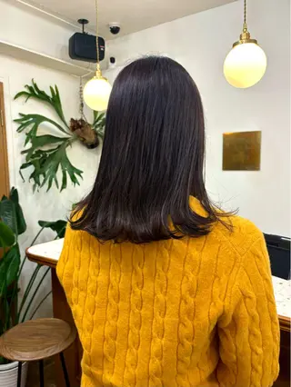 セミロング カラー ayano🫧 《CIEN》のヘアスタイル