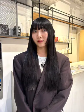 ロング FILMS 銀座店 Mikotoのヘアスタイル