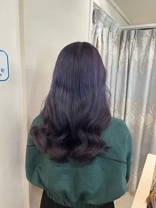 ロング カラー カラー職人 なかもと たつひろのヘアスタイル
