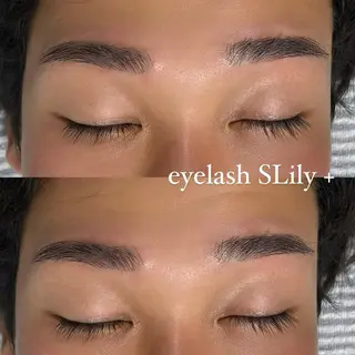 メンズ アイブロウ SLily + 【エスリリープラス】のマツエク・マツパデザイン